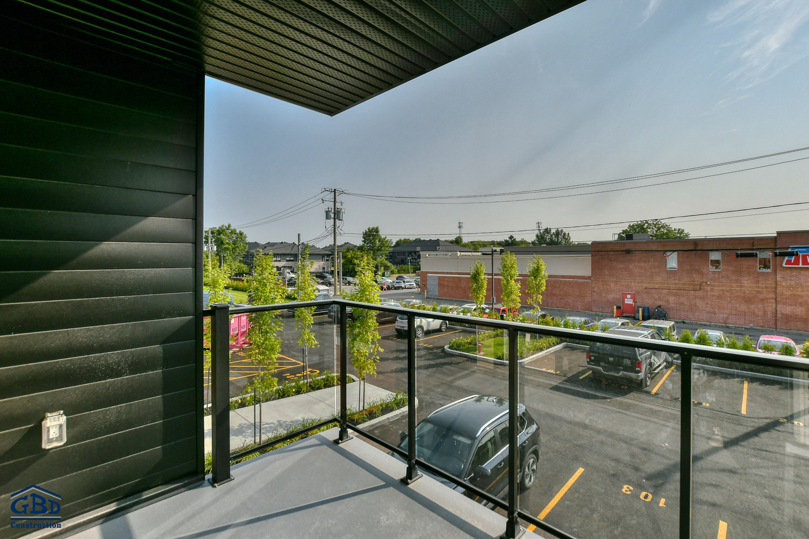 Condo &agrave; louer &agrave; Sainte-Marthe-sur-le-Lac - vue balcon